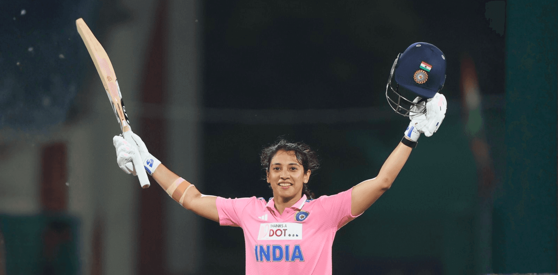 Indian opener Smriti Mandhana