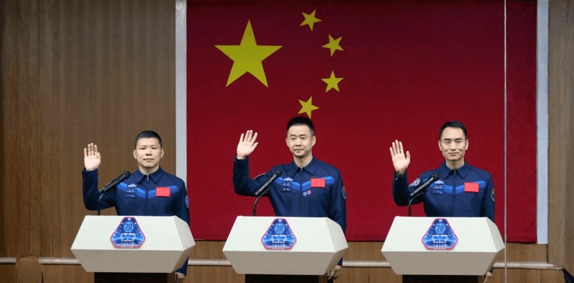 Chinese Astronauts heading Home