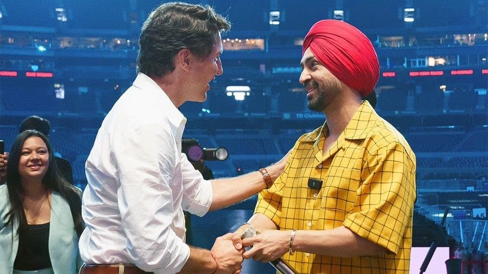 Justin Trudeau’s Surprise Visit to Diljit Dosanjh’s Concert