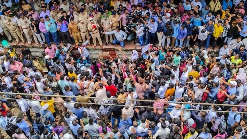 Protests in Maharashtra Over Alleged Child Sexual Abuse