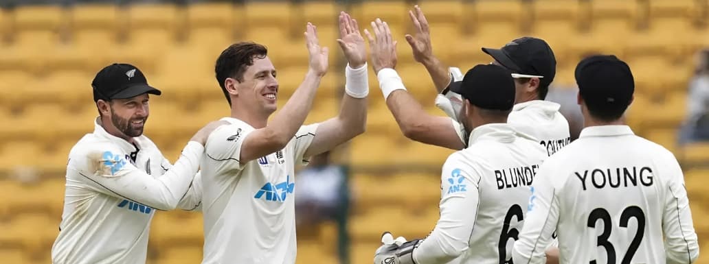 New Zealand Beat India by 8 Wickets