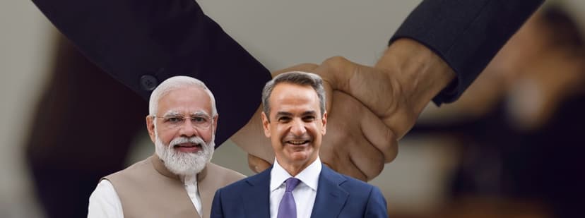 Indian Prime Minister Narendra Modi Talks with his Greece Counterpart; to Strengthen Strategic Partnership