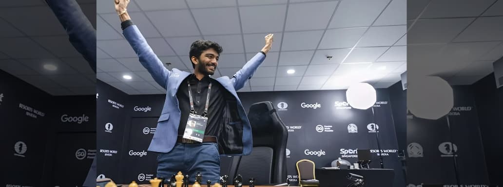 India’s D Gukesh becomes World’s Youngest Ever Chess Champion
