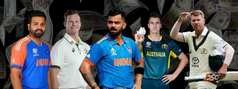 World’s Highest Paid & Most Liked Cricketers