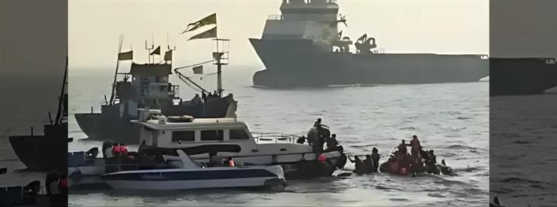 Tragedy at Sea: At least 13 Dead as Navy Boat Collides with Passenger Ferry in Mumbai