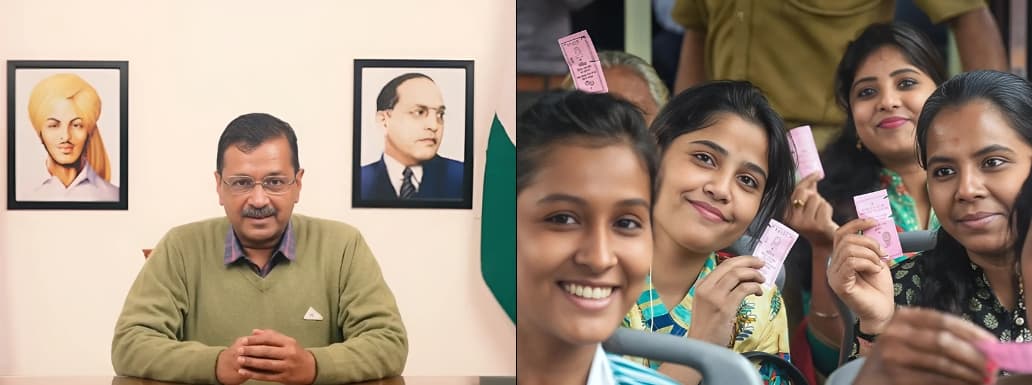 Kejriwal’s Free Bus Service: Women Can Travel Free, but Children to Buy Tickets