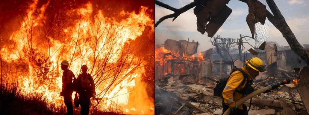 Santa Ana Winds Fuel Devastating Wildfires in Los Angeles