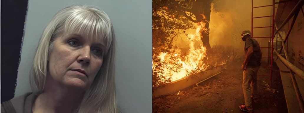 Arson Suspect Gloria Lynn Mandich Arrested Amid California Wildfires Spread in USA