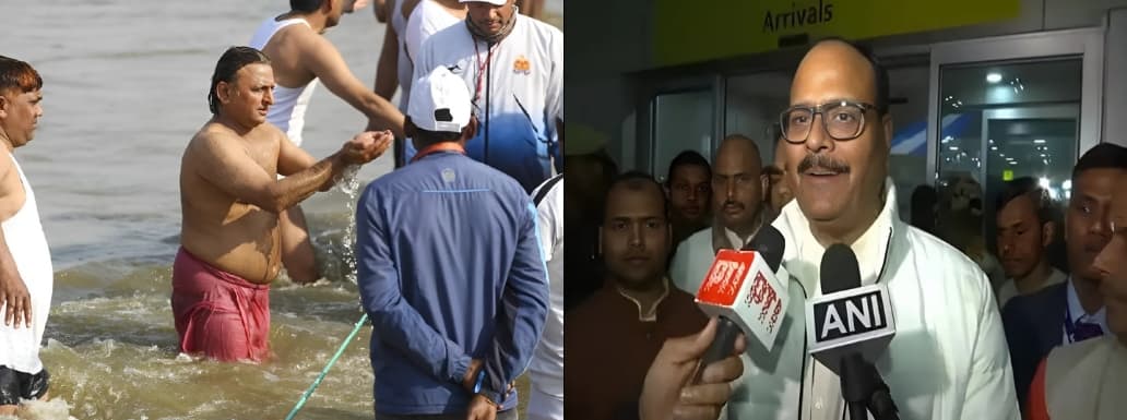 Better Late Than Ever”: BJP Takes a Dig at Akhilesh Holy Dip at Mahakumbh